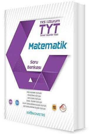 Kronometre Yayınları 2019 TYT YKS 1. Oturum Matematik Soru Bankası