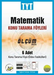 Pano Yayınevi TYT Matematik Ölçüm Serisi Konu Tarama Föyleri - Pano Yayınevi
