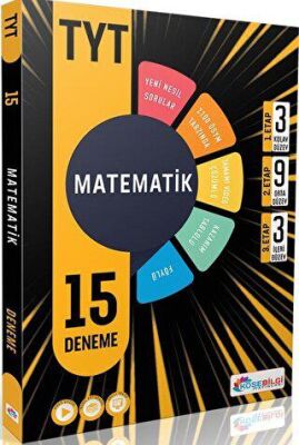 TYT Matematik Video Çözümlü 15 Branş Deneme - 1