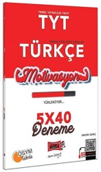 TYT Motivasyon Denemeleri 5x40 Türkçe Denemesi - Yargı Yayınevi