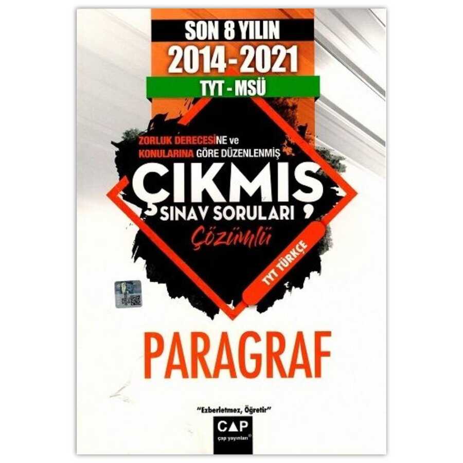 YKS TYT MSÜ Paragraf 2014-2021 Son 8 Yılın Çıkmış Sınav Soruları Çözümlü