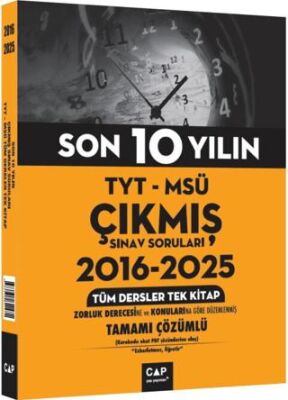 TYT MSÜ Son 10 Yılın Çıkmış Soruları - 1