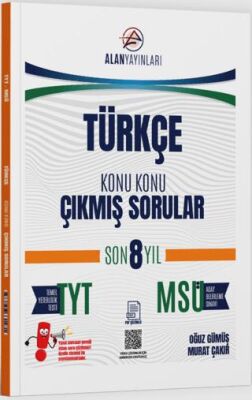 TYT MSÜ Türkçe Konu Konu Çıkmış Sorular Son 8 Yıl - 1