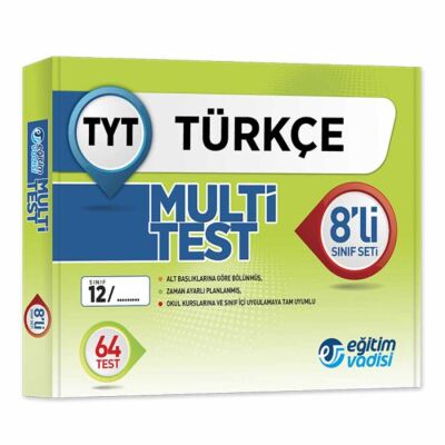 TYT Multi 8 Öğrencilik Kutu Test Tükçe Eğitim Vadisi - 1