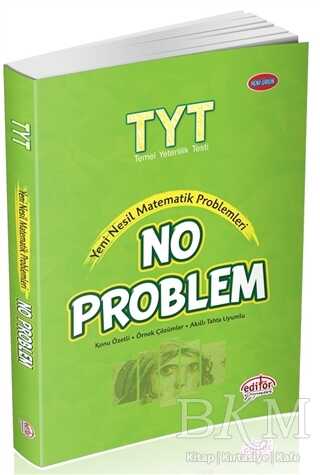 Editör Yayınevi TYT Matematik No Problem Soru Bankası