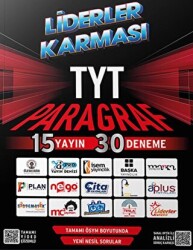 TYT Paragraf 15 Yayın 30 Deneme Liderler Karması - Liderler Karması Yayınları