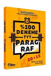 Fides Yayıncılık TYT Paragraf 20 x 15 Yüzde Yüz Deneme - Fides Yayıncılık
