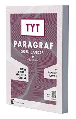 Kitap Vadisi Yayınları TYT Paragraf Soru Bankası - 1