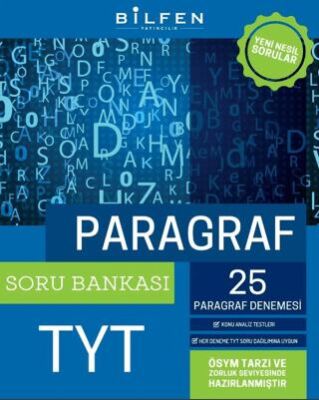 Bilfen Yayıncılık TYT Paragraf Soru Bankası ve 25 Deneme - 1