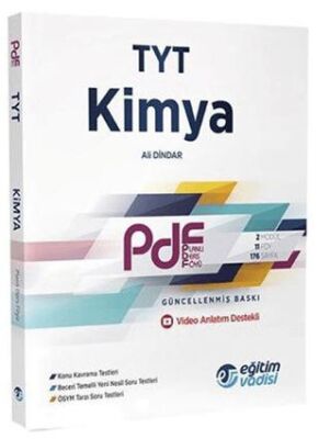 Eğitim Vadisi Yayınları TYT Pdf Kimya Video Anlatım Destekli - 1