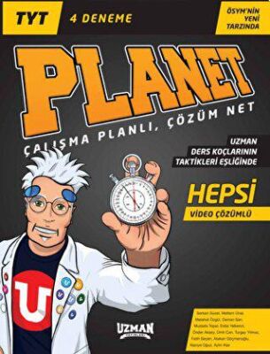 Uzman Yayınları TYT Planet 4 Deneme - 1