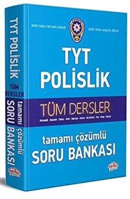 Editör Yayınevi TYT Polislik Tüm Dersler Tamamı Çözümlü Soru Bankası - 1