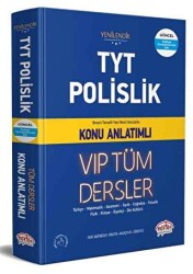 TYT Polislik VIP Tüm Dersler Konu Anlatımlı - Editör Yayınevi
