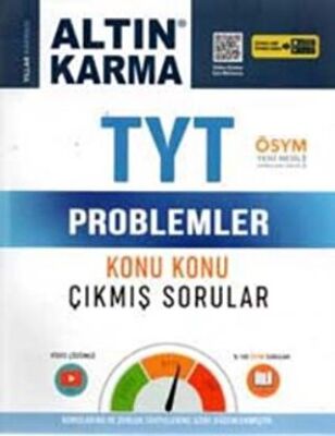 Altın Karma Yayınları TYT Problemler Konu Konu Çıkmış Sorular - 1