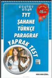 Akıllı Adam Yayınları TYT Şahane Türkçe Paragraf Yaprak Test - Akıllı Adam Yayınları
