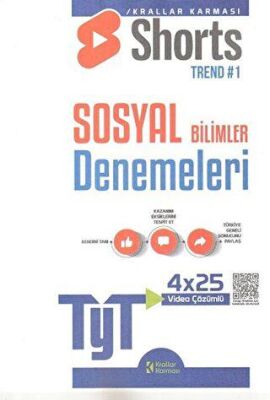 Krallar Karması TYT Shorts 4x25 Sosyal Bilimler Denemeleri - 1