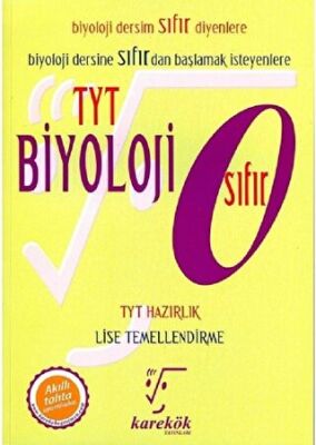 Karekök Yayıncılık TYT Biyoloji Sıfır - 1