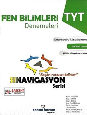 Canım Hocam Yayınları TYT Sınavigasyon Serisi Fen Bilimleri Koparılabilir 30 Fasikül Deneme - 1