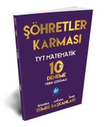 TYT Şöhretler Karması Matematik 10 Deneme - KR Akademi Yayınları