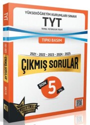 TYT Son 5 Yıl Çıkmış Sorular 2021-2025 - Liderler Karması Yayınları