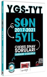 Yargı Yayınevi TYT Son 5 Yıl Tamamı Çözümlü Çıkmış Sınav Soruları - Yargı Yayınevi