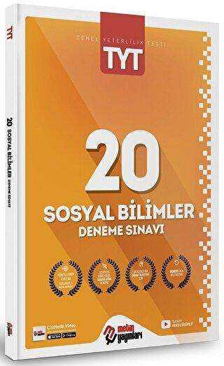 Metin Yayınları TYT Sosyal Bilimler 20 Deneme
