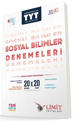 YKS TYT Sosyal Bilimler 20x20 Deneme Sınavları - 1