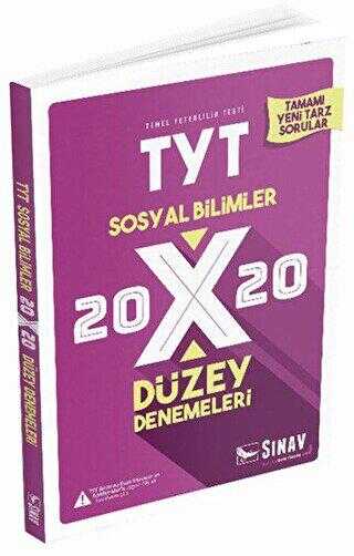 Sınav Yayınları 2019 TYT Sosyal Bilimler 20x20 Düzey Denemeleri