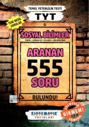 Sistematik Yayınları TYT Sosyal Bilimler Aranan 555 Soru - Sistematik Yayınları 