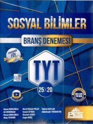PES Yayınları TYT Sosyal Bilimler Branş Denemesi - PES Yayınları