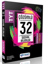 Yanıt TYT Çözümlü 32 Sosyal Bilimler Branş Deneme - Yanıt Yayınları