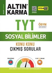 Altın Karma Yayınları Altın Karma TYT Sosyal Bilimler Konu Konu Çıkmış Sorular - Altın Karma Yayınları
