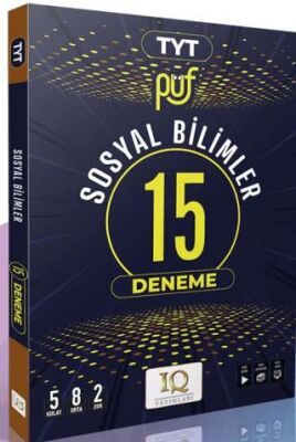 IQ Yayınları TYT Sosyal Bilimler Püf 15 Branş Denemesi - 1