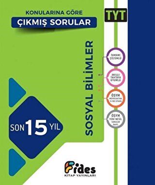 TYT Sosyal Bilimler Son 15 Yıl Konularına Göre Çıkmış Sorular Soru Bankası - 1