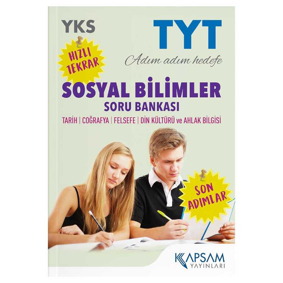 TYT Sosyal Bilimler Soru Bankası Kapsam Yayınları - Kapsam Yayınları