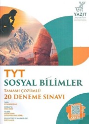 Yazıt YKS TYT Sosyal Bilimler Tamamı Çözümlü 20 Deneme Sınavı - Yazıt Yayıncılık