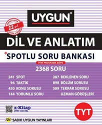 Sadık Uygun Yayınları TYT Dil ve Anlatım Spotlu Soru Bankası - Sadık Uygun Yayınları