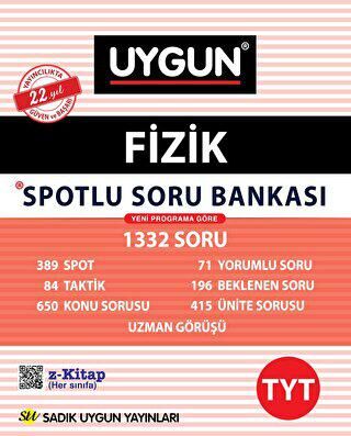 Sadık Uygun Yayınları TYT Fizik Spotlu Soru Bankası - 1