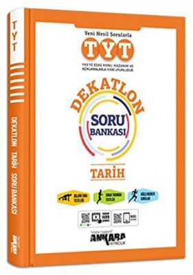 TYT Tarih Dekatlon Soru Bankası kapağı