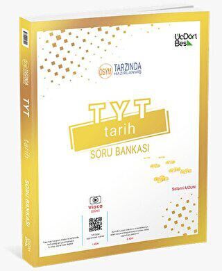 Üç Dört Beş Yayınları 2024 Model TYT Tarih Soru Bankası - 1