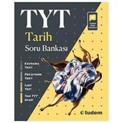 TYT Tarih Soru Bankası - Tudem Yayınları - Bayilik