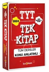 Tercih Akademi Yayınları TYT Tek Kitap Tüm Dersler Konu Anlatımlı - Tercih Akademi Yayınları