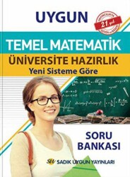 Sadık Uygun Yayınları TYT Temel Matematik Üniversiteye Hazırlık Soru Bankası - Sadık Uygun Yayınları
