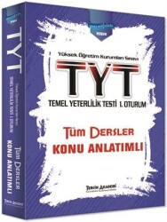 Tercih Akademi Yayınları TYT Temel Yeterlilik Testi 1. Oturum Tüm Dersler Konu Anlatımlı - Tercih Akademi Yayınları