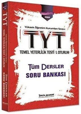 Tercih Akademi Yayınları TYT Temel Yeterlilik Testi 1. Oturum Tüm Dersler Soru Bankası - 1