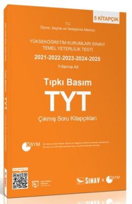 TYT Tıpkı Basım Son 5 Yıl Çıkmış Soru Kitapçıkları - 1