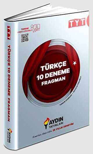 Aydın Yayınları TYT Türkçe 10 Deneme Fragman