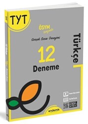 TYT Türkçe 12`li Deneme Sınavı - Endemik Yayınları