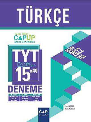Çap Yayınları 2022 TYT Türkçe 15 x 40 Up Deneme