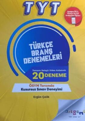 TYT Türkçe 20 li Denemeleri - 1